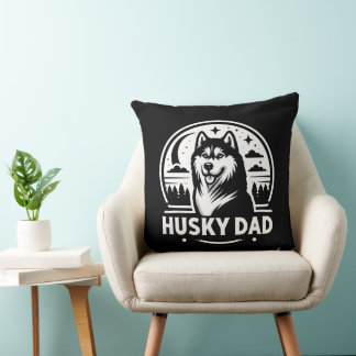 Husky Pap Gift Hond Eigenaar Siberische Huskies Va Kussen