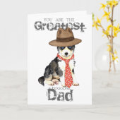 Husky Pap Kaart (Gele Bloem)