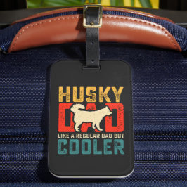 Husky Pap, Reguliere Pap Verhoogd naar Coolness Gr Bagagelabel