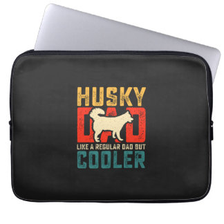 Husky Pap, Reguliere Pap Verhoogd naar Coolness Gr Laptop Sleeve