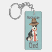 Husky Pap Sleutelhanger (Voorkant Links)