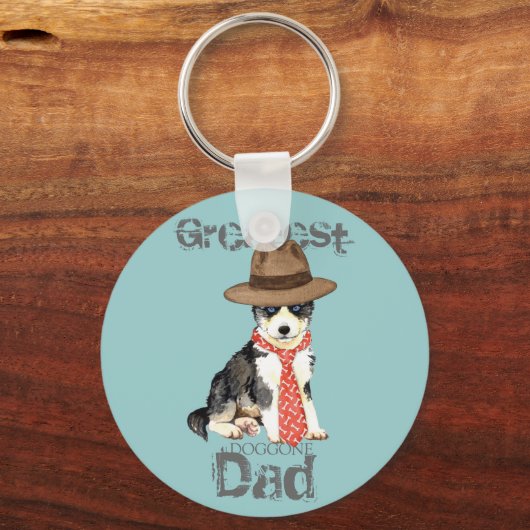 Husky Pap Sleutelhanger (Voorkant)