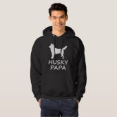 Husky Papa Hoodie (Voorkant volledig)
