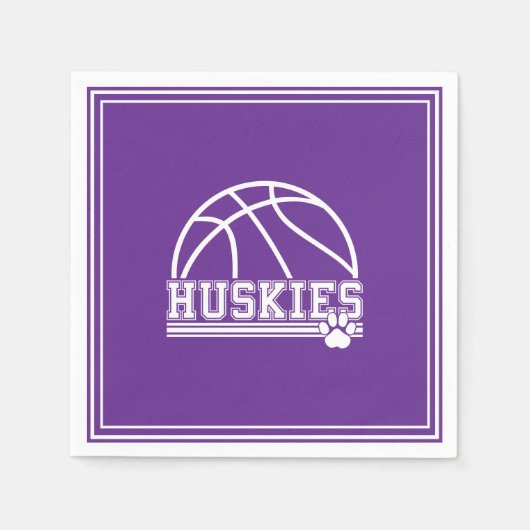 Husky Papieren Servetten (Voorkant)