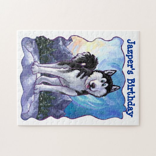 Husky Party Centre Legpuzzel (Horizontaal)