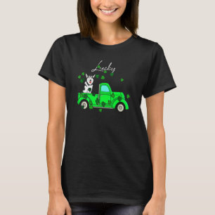 Husky Patricks Day Irish C T-shirt