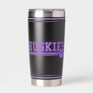 Husky Paw geïsoleerde droogtrommel Drinkbeker