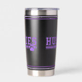 Husky Paw geïsoleerde droogtrommel Drinkbeker (Links)