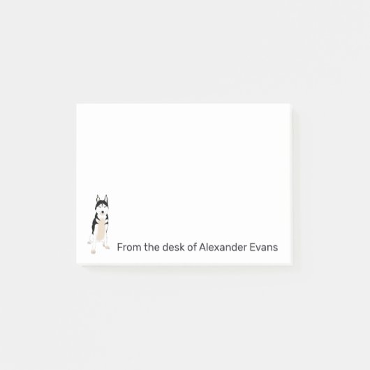 Husky Personalize Post-it® Notes (Voorkant)