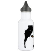 Husky Personalized Husky Dog Bottle Waterfles (Links)