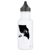 Husky Personalized Husky Dog Bottle Waterfles (Rechts)