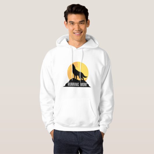 Husky Personalized Wolf Sweatshirt (Voorkant volledig)
