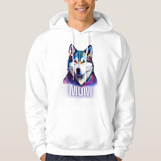 Husky Personalized Wolf Sweatshirt (Voorkant)
