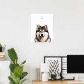 Husky Persoonlijke Print (Thuiskantoor)