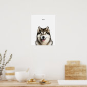 Husky Persoonlijke Print (Keuken)