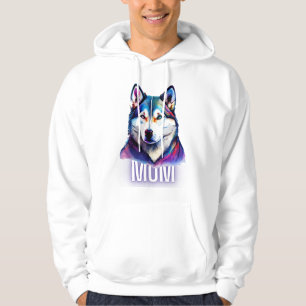 Husky Persoonlijke Wolf Trui Hoodie