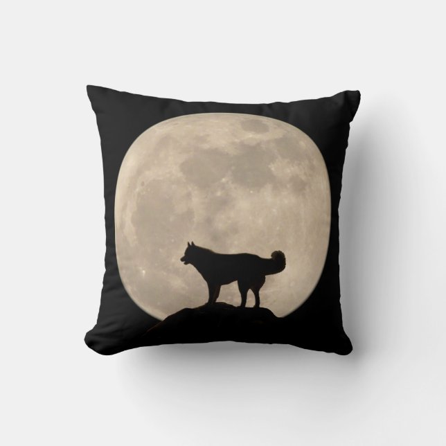 Husky Pillow Siberian Husky Decor & Gifts Kussen (Voorkant)