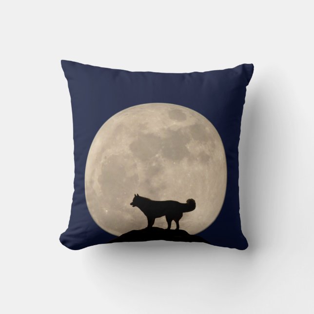 Husky Pillow Siberian Husky Decor & Gifts Kussen (Voorkant)