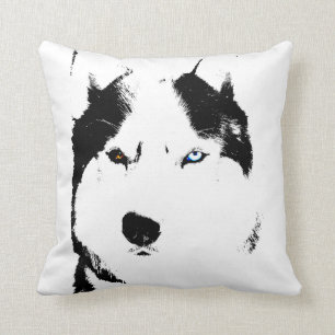 Husky Pillow Siberian Husky Malamute Gifts Kussen