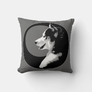 Husky Pillow Siberian Husky Malamute Gifts Kussen