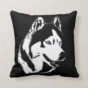 Husky Pillow Siberian Husky Malamute Gifts Kussen