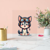 Husky Pilot Hondenliefhebber Malamute Acryl Bord (Huwelijk)