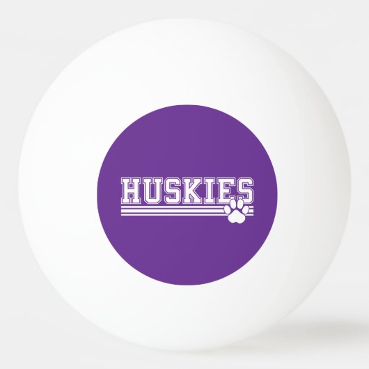 Husky Pingpongbal (Achterkant)