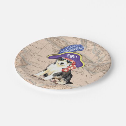 Husky Pirate Papieren Bordje (Gekanteld)