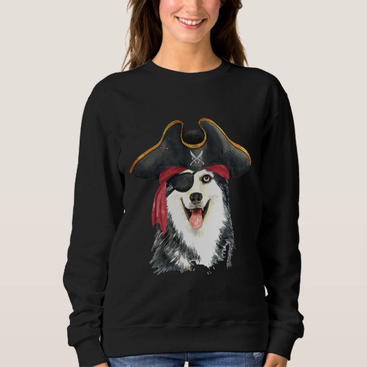 Husky Pirate Style Trui (Voorkant)