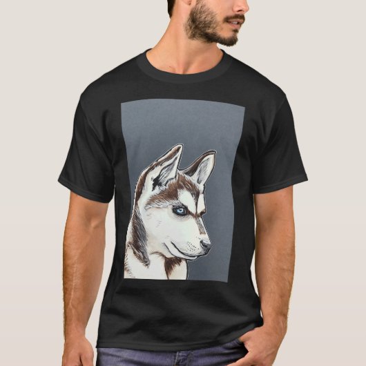 Husky Premium T-shirt (Voorkant)