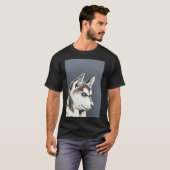 Husky Premium T-shirt (Voorkant volledig)
