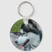 Husky Profile Sleutelhanger (Voorkant)