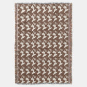 Husky Pup Blanket Siberian Husky Pup Throw Blanket Deken (Voorkant Verticaal)