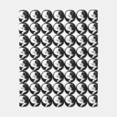 Husky Pup Blanket Siberian Husky Sled Dog Blankets Fleece Deken (Voorkant)