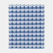 Husky Pup Blanket Siberian Husky Wolf Dog Blankets Fleece Deken (Voorkant)