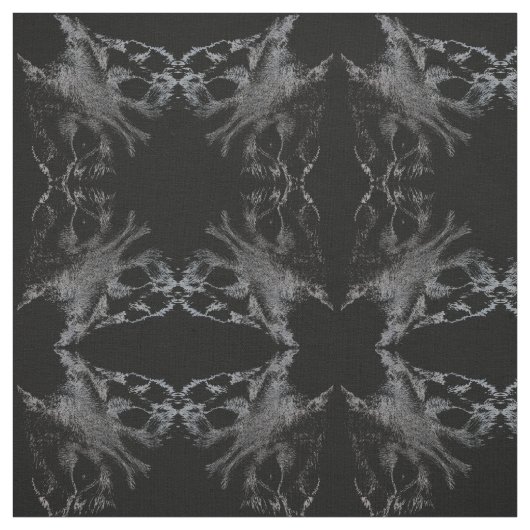 Husky Pup Fabric Siberian Husky Fabric Dog Pattern Stof (Swatch)