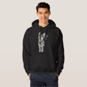 Husky Pup Hoodie (Voorkant volledig)