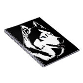 Husky Pup Notitieboek Siberian Husky Gifts & Books (Rechterzijde)