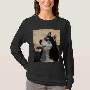 Husky Pup Scoop T-shirt