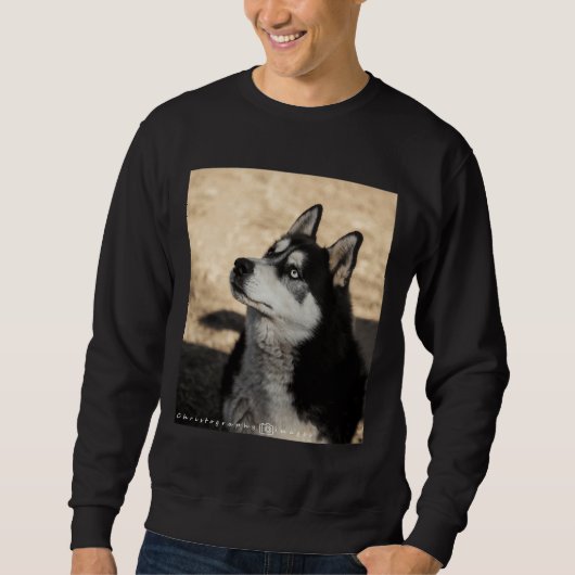 Husky Pup Scoop Trui (Voorkant)