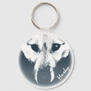 Husky Pup Sleutelhanger Husky Wolf Dog Aangepaste 