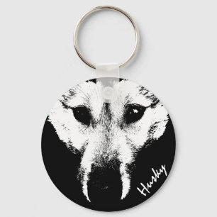 Husky Pup Sleutelhanger Husky Wolf Dog Aangepaste 