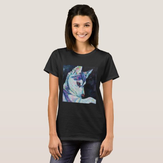 Husky Pup T-shirt (Voorkant volledig)