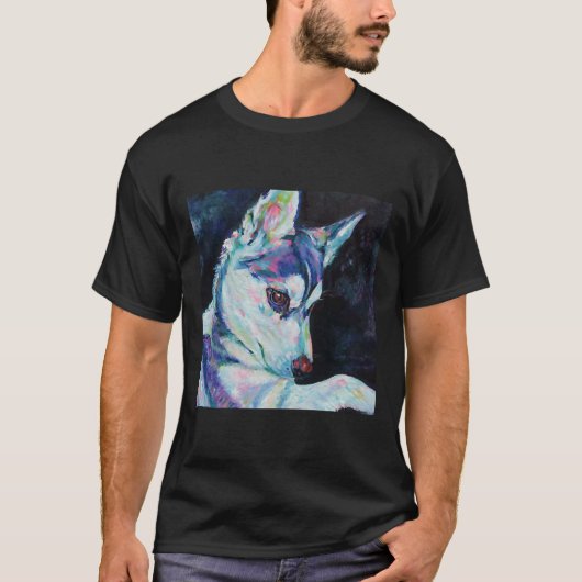 Husky Pup T-shirt (Voorkant)