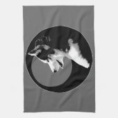 Husky Pup Towel Husky Malamute Tea Towel Theedoek (Verticaal)