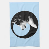 Husky Pup Towel Husky Malamute Tea Towel Theedoek (Verticaal)