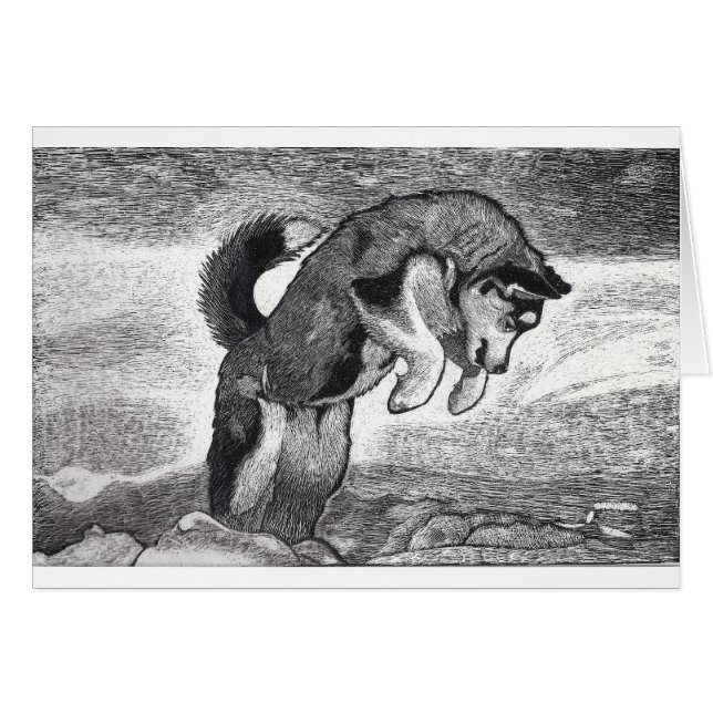 Husky Puppy (Voorkant Horizontaal)