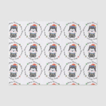 Husky Puppy Dog Cute Elf Festive Merry Kerstry