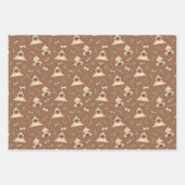 Husky Puppy Hond Inpakpapier Set van 3 Vel (Voorkant 2)