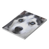 Husky Puppy Notitieblok (Linkerzijde)